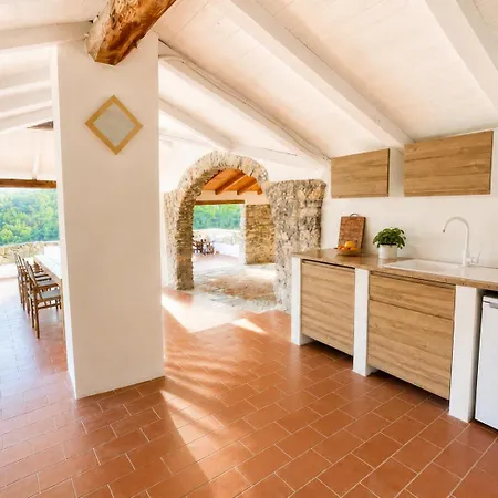 Private Steinvilla Mit Dachterrasse, Pizzaofen Und Badefluss 30 Min Zum Villa *